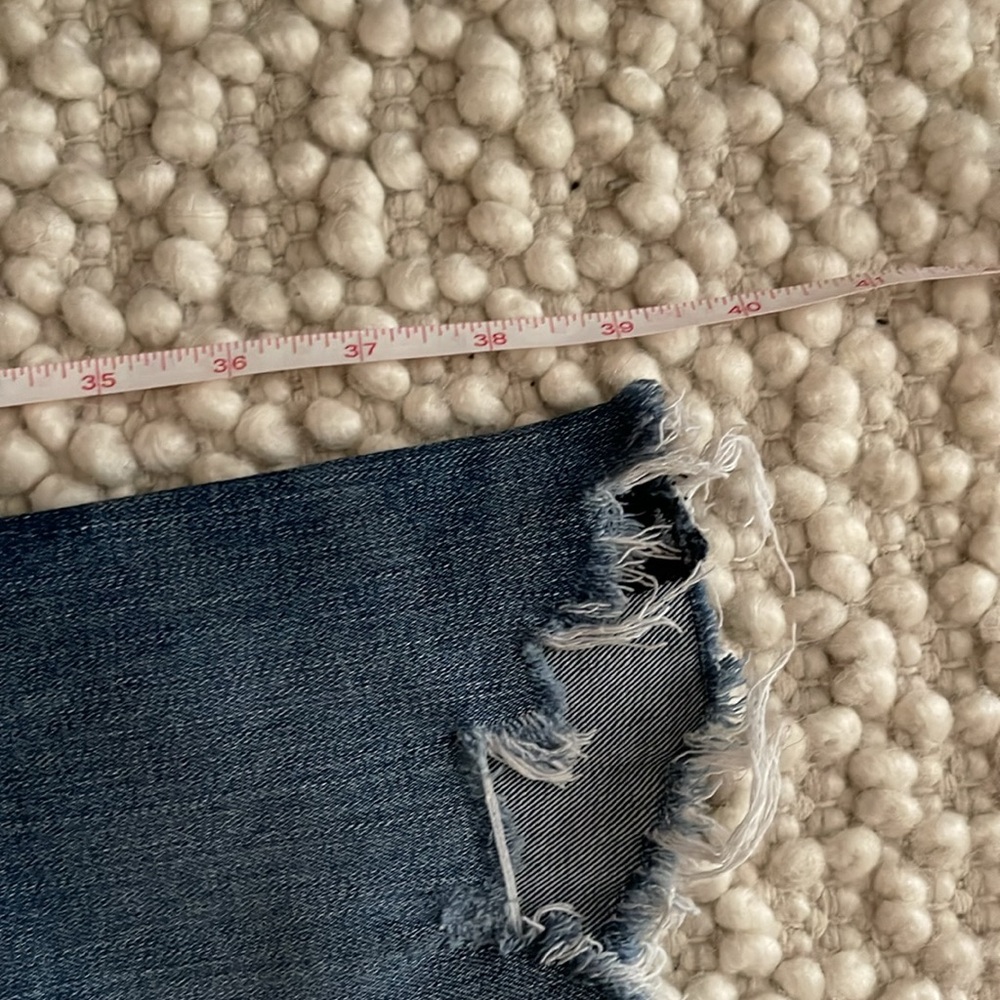 Rag & Bone Blue Straight Leg Jeans - Picture 4 of 5